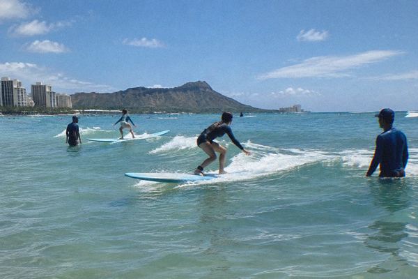 Open Group Surf Lesson, Oahu