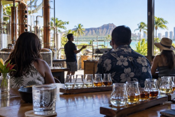 Rum Tasting At The Cane Field, Oahu